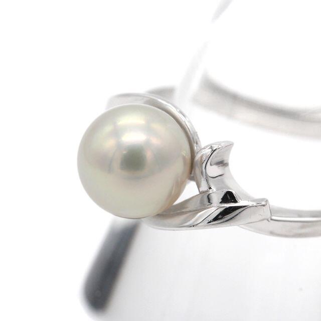 MIKIMOTO(ミキモト)のミキモト パール ホワイトゴールド リング 12号 指輪 U01170 レディースのアクセサリー(リング(指輪))の商品写真