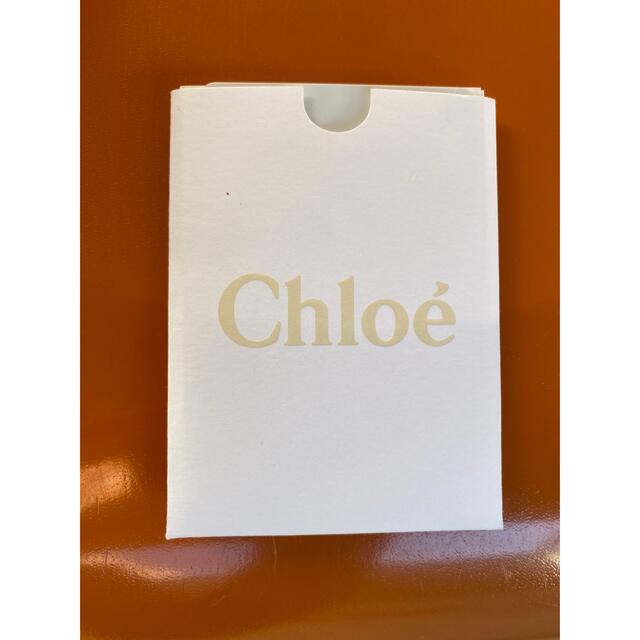 Chloe 折り財布　レッド