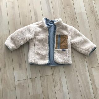 ザラキッズ(ZARA KIDS)のZARA ザラ　ベビー　ボアコート　アウター　90(ジャケット/上着)