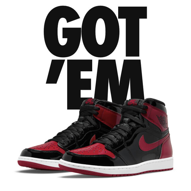 NIKE Air Jordan1 OG Bred 27.5cm