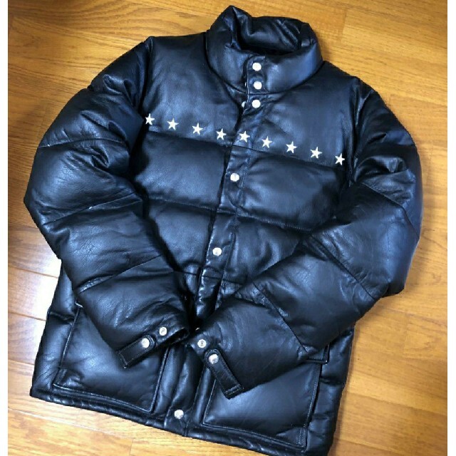 TMT - 良品 Marbles 15AW ☆9 本革 レザー ダウンジャケット M TMTの