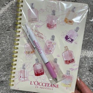 ロクシタン(L'OCCITANE)のロクシタン　文具セット　ノート　& ボールペン(ノベルティグッズ)