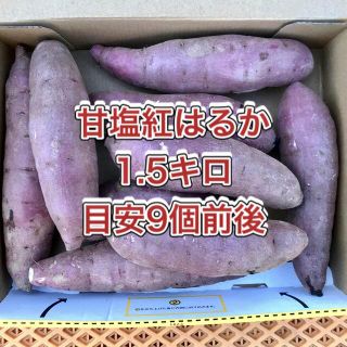 【鹿児島産】甘塩サツマイモ箱込み1.5キロ^_^(野菜)