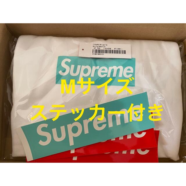 Supreme(シュプリーム)のM Supreme®/Tiffany & Co. Box Logo Tee メンズのトップス(Tシャツ/カットソー(半袖/袖なし))の商品写真