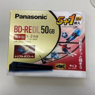 Panasonic  録画用2倍速 ブルーレイディスク LM-BE50W6S(その他)