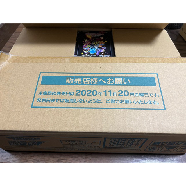 おすすめ ポケモン 1カートン 20BOX シャイニースターV シュリンク付き 新品 - Box/デッキ/パック