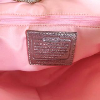COACH - 【本日限定値下げ】COACH コーチ 総柄 蝶 トートバッグの通販