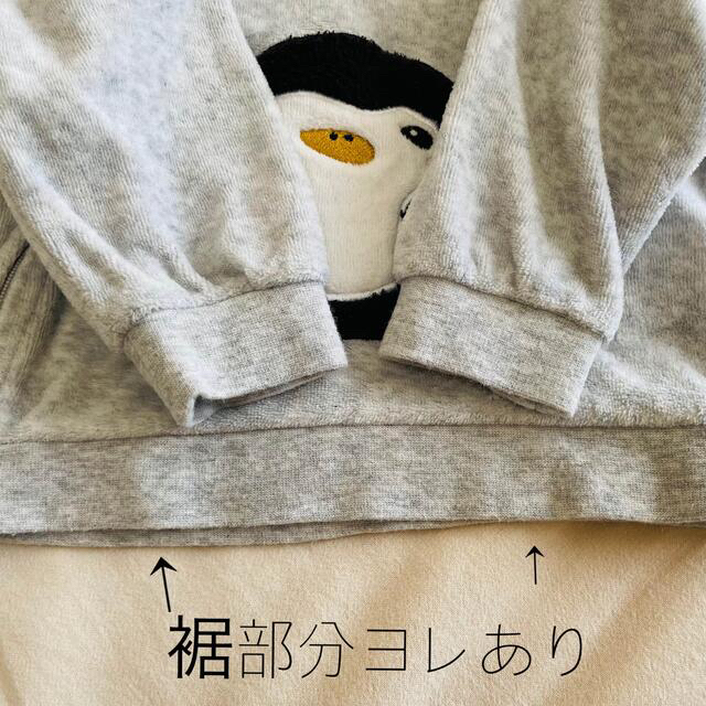 H&M(エイチアンドエム)のあらうんど様専用◾️H&Mエイチアンドエム ペンギンパーカー 70 パイル クマ キッズ/ベビー/マタニティのベビー服(~85cm)(トレーナー)の商品写真