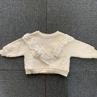 ザラキッズ(ZARA KIDS)のZARA フリルトップス(トレーナー)