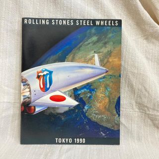 ザローリングストーンズ　スティールホイールズ　パンフレット　tokyo1990(印刷物)