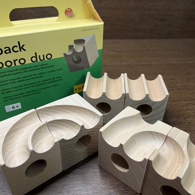超激安特価】 cuboro duo キュボロ デュオ未開封品& six packシックス