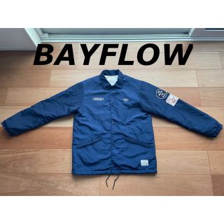 ベイフロー BAYFLOW インディゴ ナイロン コーチジャケット