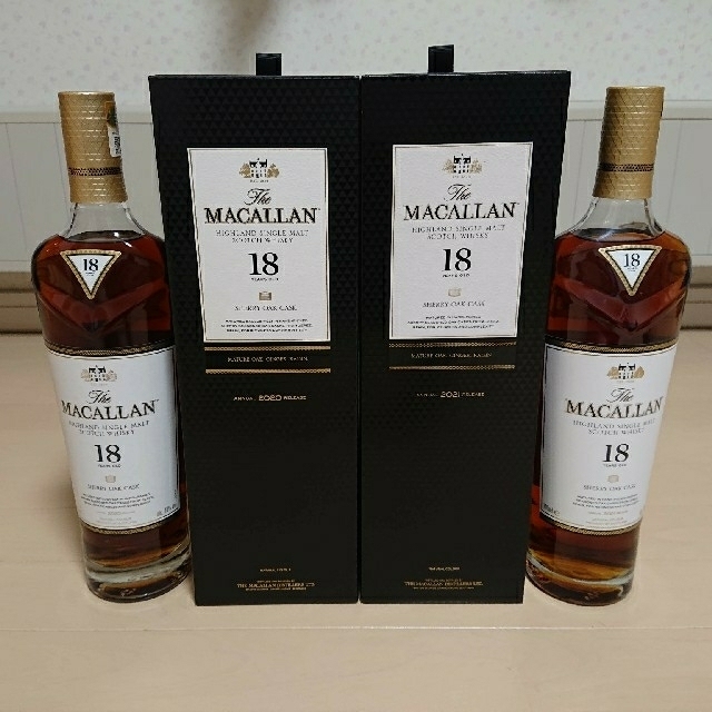 安価 ワタナベ マッカラン18年×2本 箱あり ウイスキー 安価 ワタナベ マッカラン18年×2本 箱あり ウイスキー