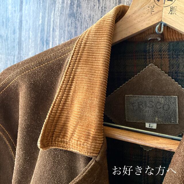 HOLLYWOOD RANCH MARKET(ハリウッドランチマーケット)の【H.R.MARKET】OUTER WEAR レザージャケット L ブラウン メンズのジャケット/アウター(レザージャケット)の商品写真