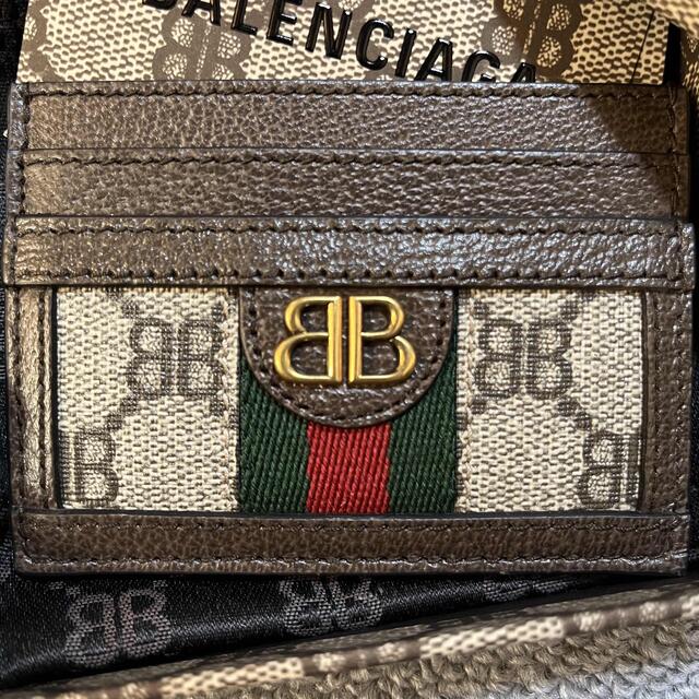 Balenciaga(バレンシアガ)のTHE HACKER BALENCIAGA GUCCI カードケース レディースのファッション小物(名刺入れ/定期入れ)の商品写真