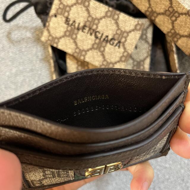 Balenciaga(バレンシアガ)のTHE HACKER BALENCIAGA GUCCI カードケース レディースのファッション小物(名刺入れ/定期入れ)の商品写真