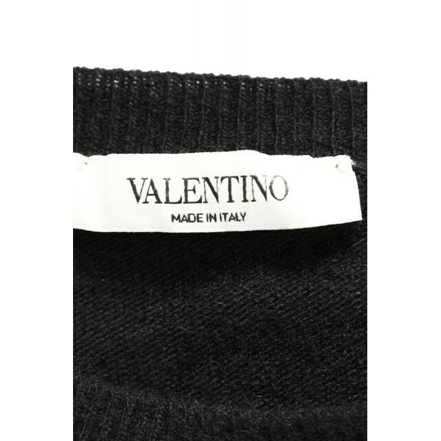 VALENTINO(ヴァレンティノ)のヴァレンチノ PV0KC26H50P VLTNロゴカシミヤ混ニット L メンズのトップス(ニット/セーター)の商品写真