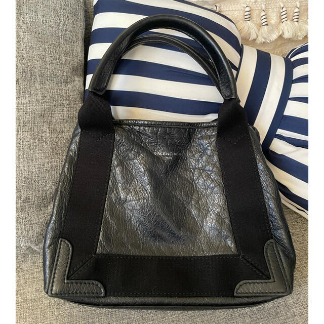 美品【BALENCIAGAバレンシアガ】ショルダートートバッグブラック