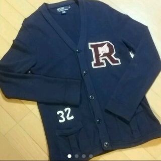 ラルフローレン(Ralph Lauren)の【RALPH LAUREN】Rフライングフット カーディMサイズ(カーディガン)