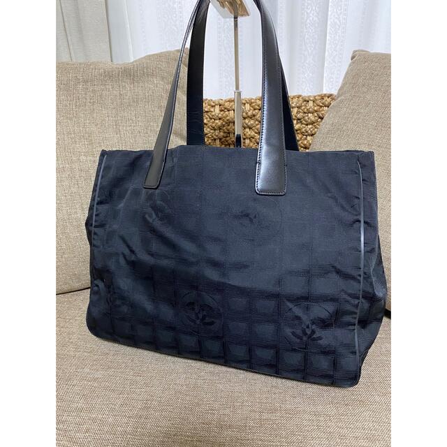 【正規品/本物】 CHANEL ニュートラベルライン トートバッグ 【良品】