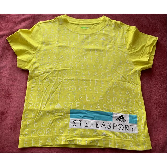 adidas by Stella McCartney(アディダスバイステラマッカートニー)のアディダス　ステラスポーツ Tシャツ・スウェットパンツセット スポーツ/アウトドアのトレーニング/エクササイズ(トレーニング用品)の商品写真