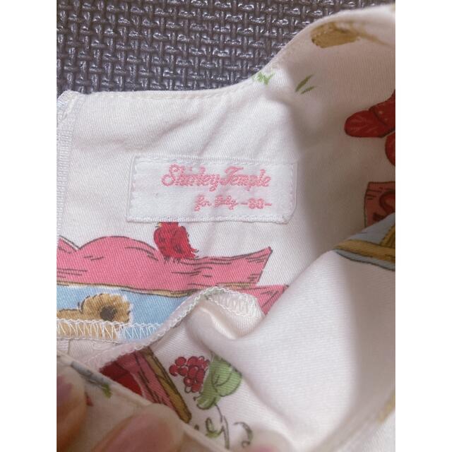 Shirley Temple(シャーリーテンプル)のシャリーテンプル　ワンピース キッズ/ベビー/マタニティのベビー服(~85cm)(ワンピース)の商品写真