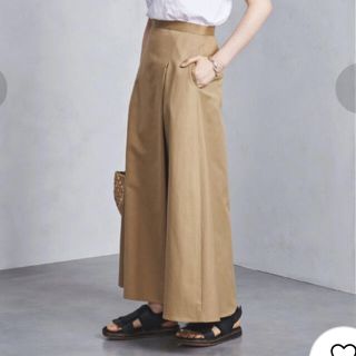 UNITED ARROWS UWSC チノ ラップ ロングスカート UNITED ARROWS UWSC チノ ラップ ロングスカート