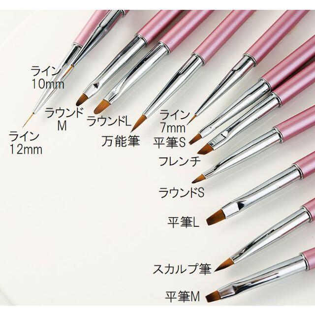 ネイルアートブラシ 12本セット 通販 ネイル用品(ブラシ12本セット)(送料無料)