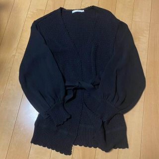 マウジー(moussy)のmoussy TRIM END KNIT CARDIGAN(カーディガン)