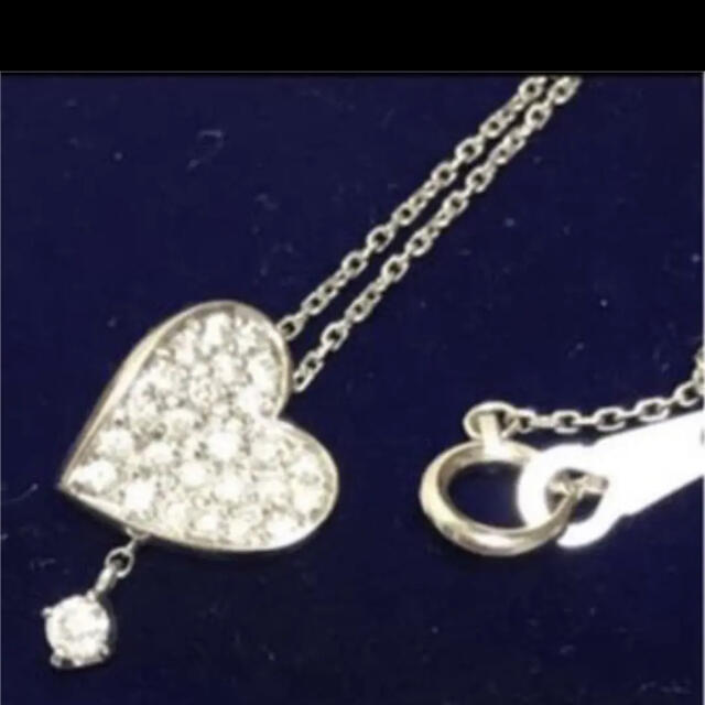 ヴァンドーム青山0.3ct.K18wGネックレス