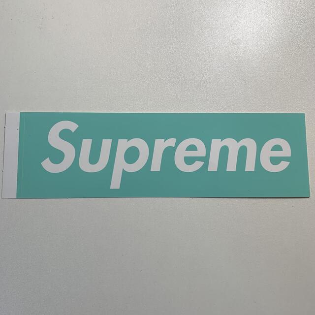 supreme Tiffany ボックスロゴステッカー