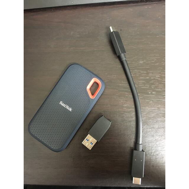 sandisk extreme portable ssd 1tbPC周辺機器