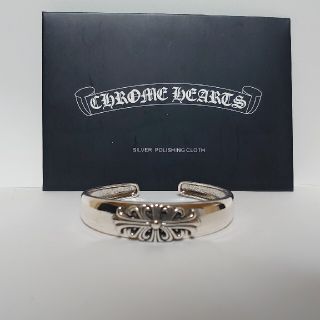 クロムハーツ(Chrome Hearts)の【新品】フローラルクロス バングル(ブレスレット)