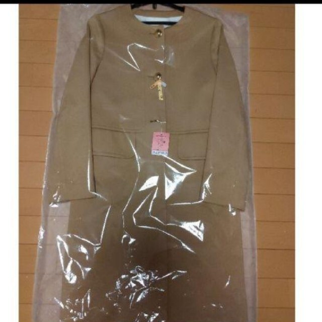 IENA(イエナ)のIENA イエナ ノーカラーコート 38 レディースのジャケット/アウター(ロングコート)の商品写真
