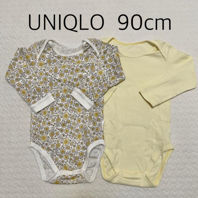 UNIQLO(ユニクロ)の【美品】ユニクロ Joy of Print ボディスーツ 90cm キッズ/ベビー/マタニティのベビー服(~85cm)(肌着/下着)の商品写真