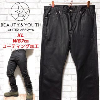 ビューティアンドユースユナイテッドアローズ(BEAUTY&YOUTH UNITED ARROWS)のUNITED ARROWS ユナイテッドアローズ 光沢 コーティングデニム(デニム/ジーンズ)