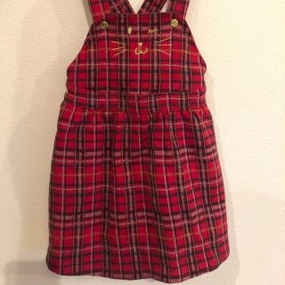 プチバトー(PETIT BATEAU)のsayu様　プチバトー petit bateau チェックジャンパースカート(スカート)