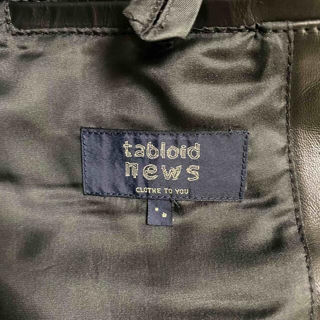 tabloid news - 【12/10お値下げ】tabloid news 馬革ジャケット tabloid news - 【12/10お値下げ】tabloid news 馬革ジャケット