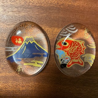 箸置き　富士山めでたmonoアデリア　石塚ガラス(テーブル用品)