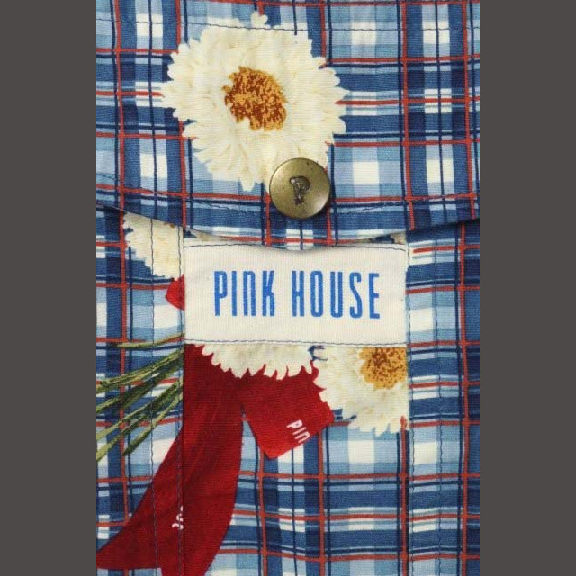 PINK HOUSE - ピンクハウス チェック柄 ジャンパースカート サロペット ...