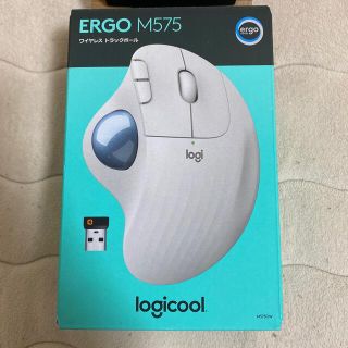 エレコム(ELECOM)の【美品】Logicool ワイヤレス トラックボールマウス M575OW(PC周辺機器)