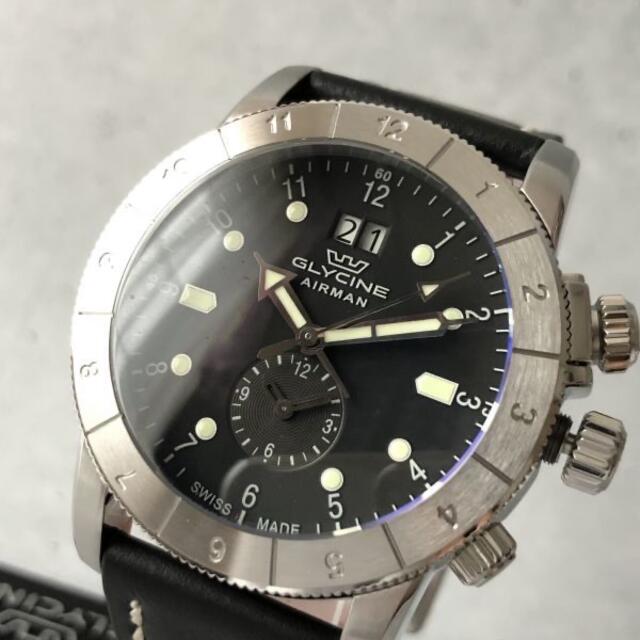 【新品】GLYCINE AIRMAN グリシン エアマン ダイバー メンズ腕時計