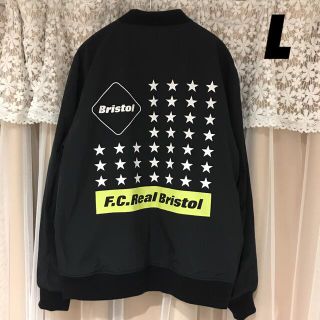 エフシーアールビー(F.C.R.B.)の【希少】FCRB 37STAR REVERSIBLE MA-1 JACKET L(ブルゾン)