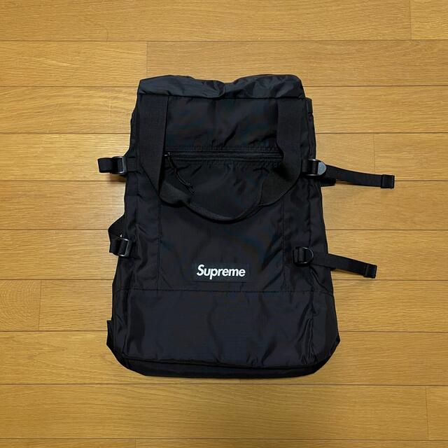 19ss supreme tote backpack black