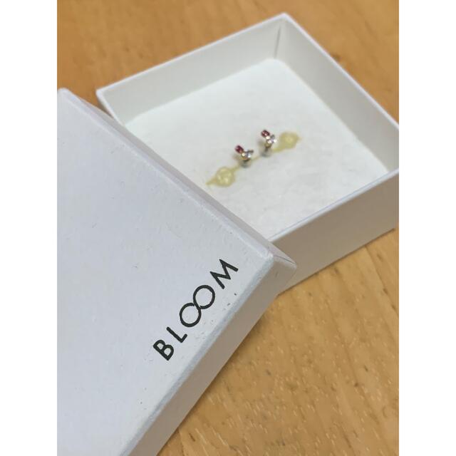 BLOOM(ブルーム)のBLOOM ルビー　ピアス レディースのアクセサリー(ピアス)の商品写真