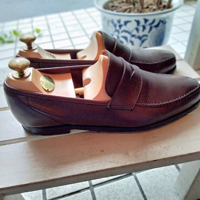 美品 クロケット&ジョーンズ バーニーズニューヨーク コイン