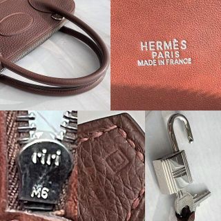 美品☆ エルメス ボリード31 ボルドー 2way ▢E刻印