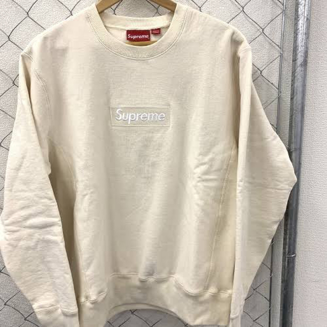 美品　Supreme Box Logo Crewneck 18FW 　スウェット