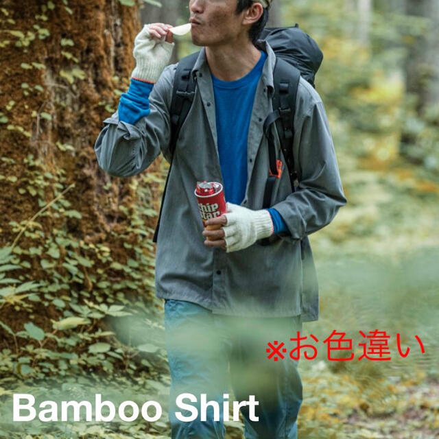 格安特価 新品！
山と道 Bamboo Shirt バンブーシャツ　xs UL の通販 by siro's shop｜ラクマ 即納新品