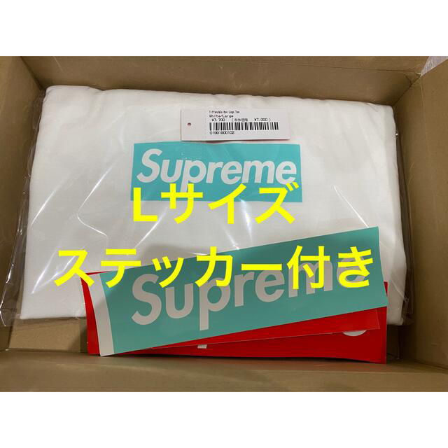 トップスL Supreme®/Tiffany & Co. Box Logo Tee